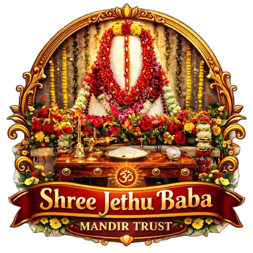 Shri Jethu Baba Mandir Nasibpur logo